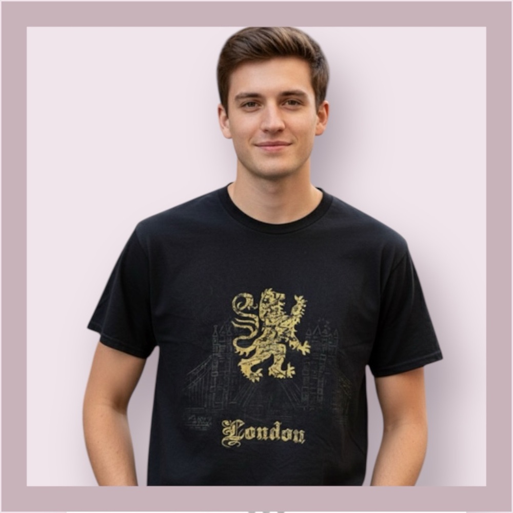 For & Ever Black “London” Tee